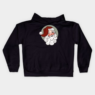 Vintage Santa Kids Hoodie